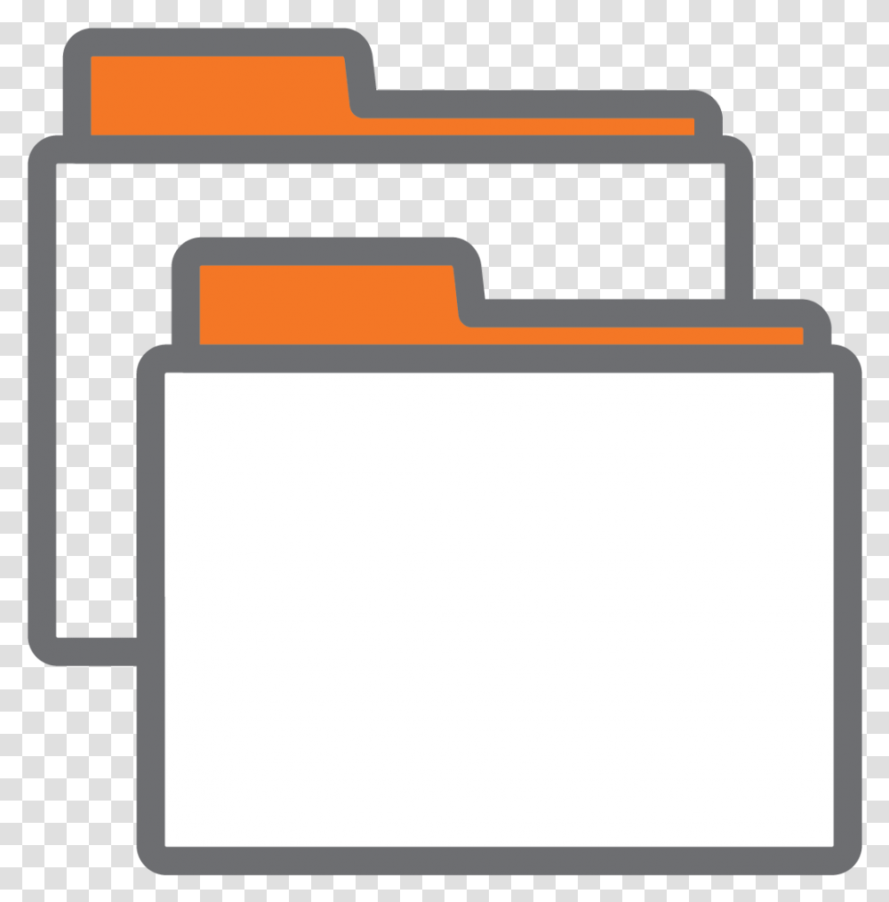 Astro Filemanager Search Manage Orange Icon Organize, File Binder, File Folder Transparent Png