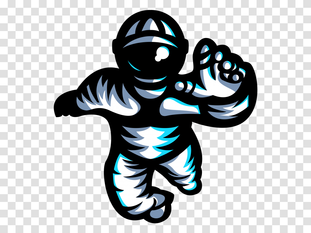 Astro Hero Space Mascot Logo, Hand, Stencil, Person, Human Transparent Png
