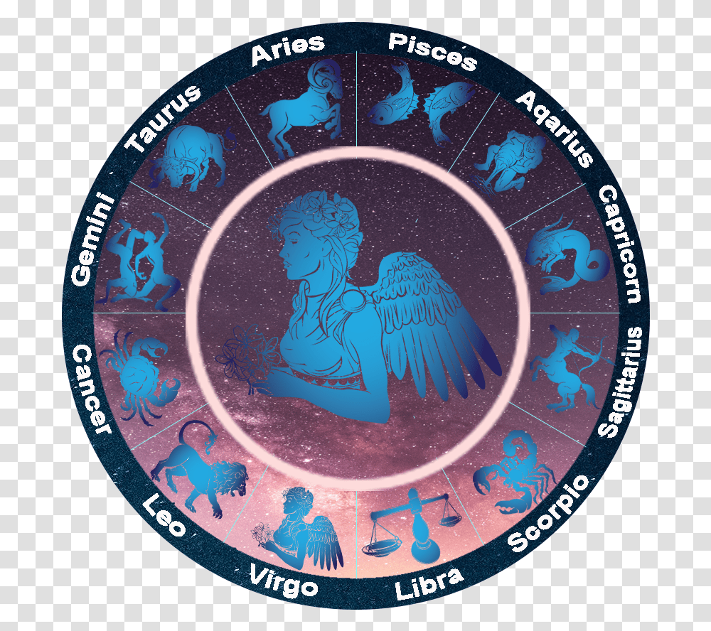 Astrology And Horoscopy 2019 Virgo Logo, Symbol, Person, Poster, Advertisement Transparent Png