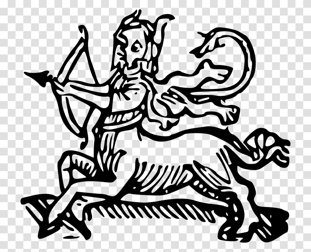 Astrology Astrological Sign Zodiac Sagittarius Art, Gray, World Of Warcraft Transparent Png