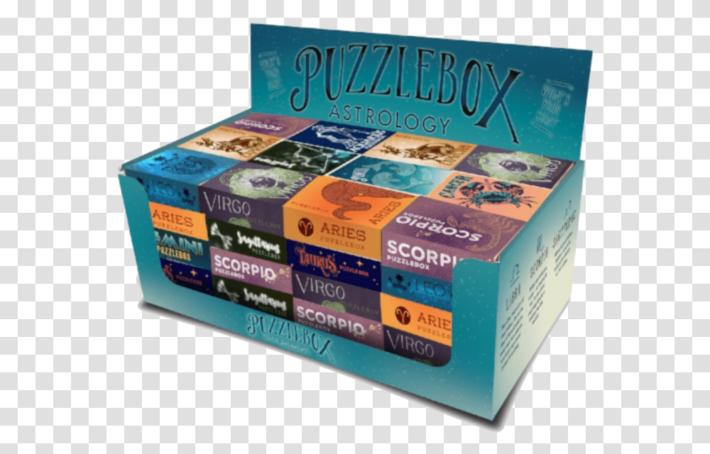Astrology Box Puzzle Box Astrology, Outdoors, Nature, Carton, Cardboard Transparent Png