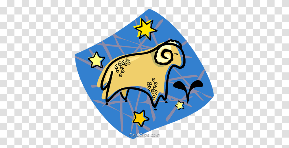 Astrology Sign Aries Royalty Free Vector Clip Art Illustration, Mammal, Animal, Star Symbol Transparent Png