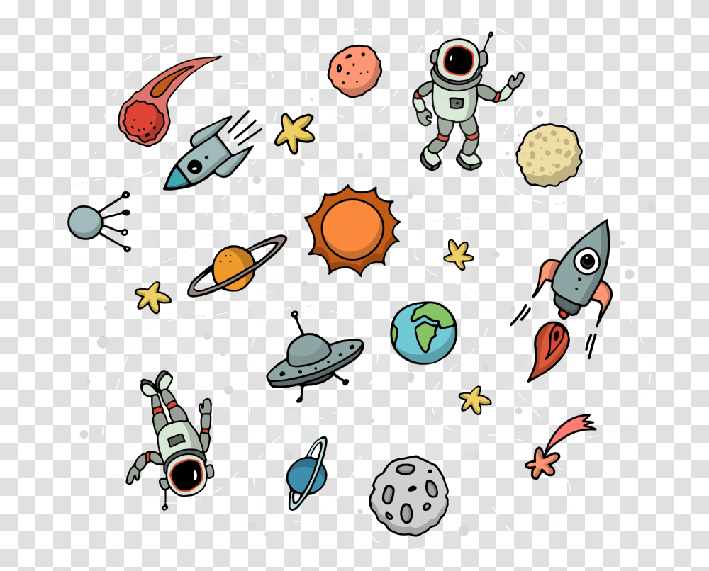 Astronaut Clipart Space Border Space Illustration, Clock Tower, Building, Graphics, Game Transparent Png