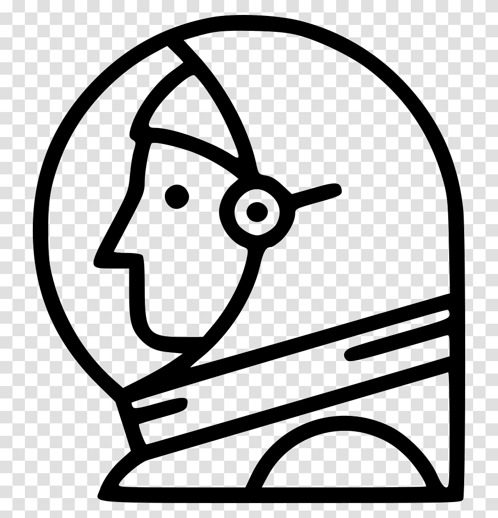 Astronaut Coloring Book, Stencil, Electronics, Drawing Transparent Png