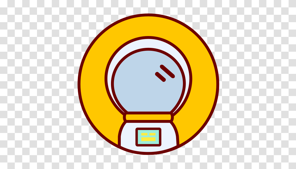 Astronaut Cosmonaut Cosmos Icon With And Vector Format, Light, Lightbulb Transparent Png