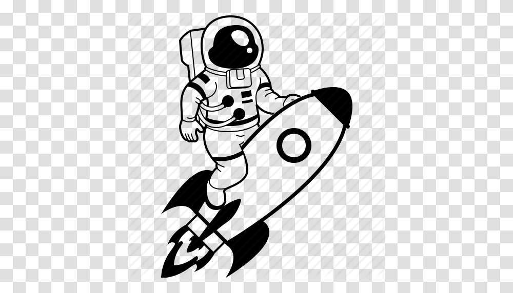 Astronaut Cosmonaut Jetpack Nasa Rocket Space Suit Spaceman Icon, Tree, Plant, Statue Transparent Png