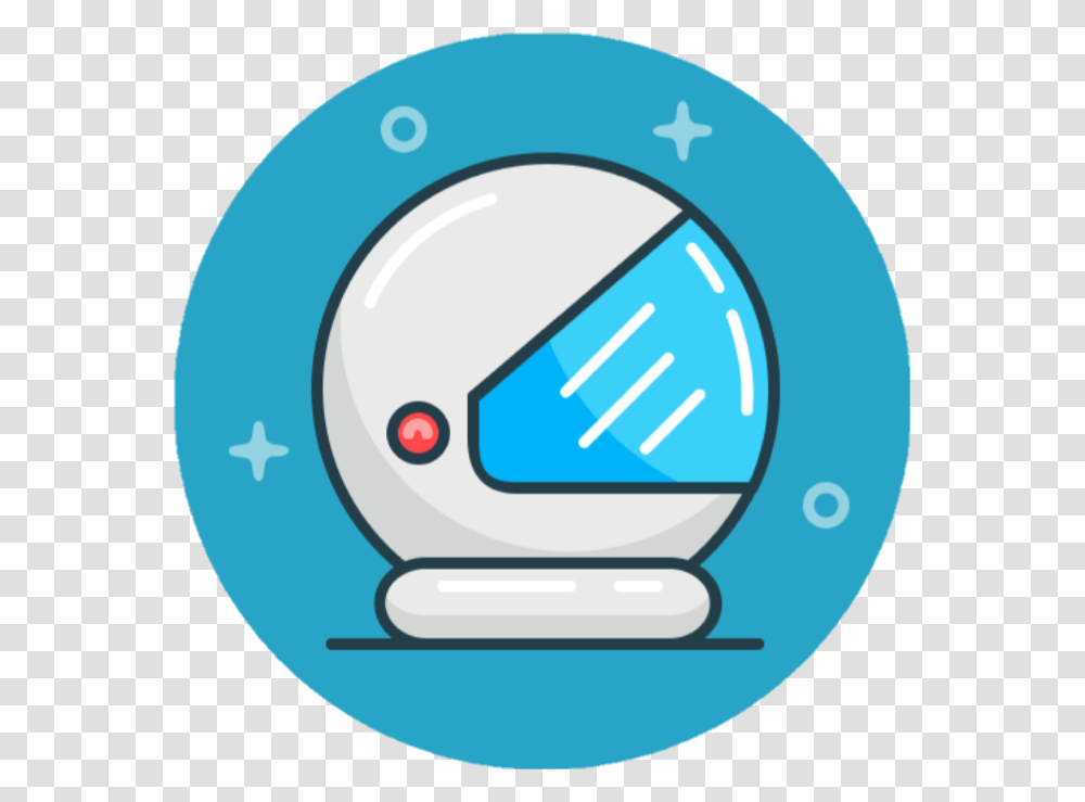 Astronaut Cosmos Helmet Safety Security Space Icon Space Icon, Metropolis, Text, Sphere, Graphics Transparent Png