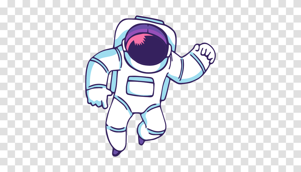 Astronaut Flying Cartoon Transparent Png