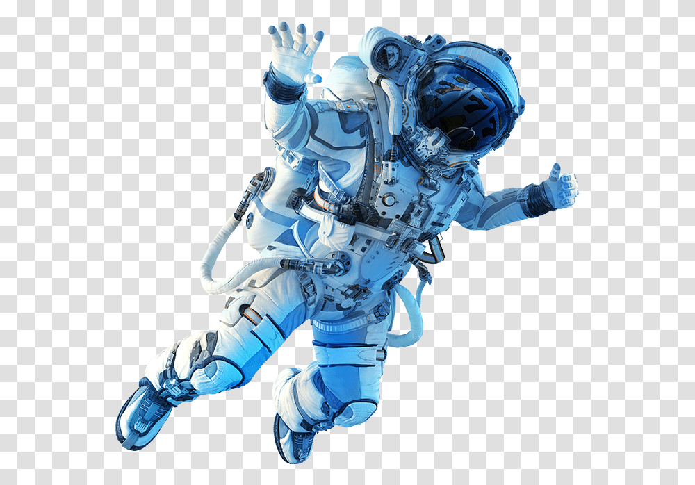 Astronaut Futuristic Astronaut In Space, Person, Human Transparent Png