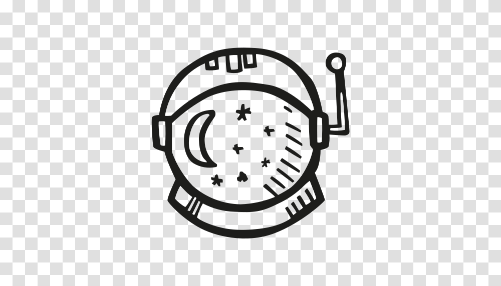 Astronaut Helmet Icon Free Of Space, Logo, Trademark, Emblem Transparent Png