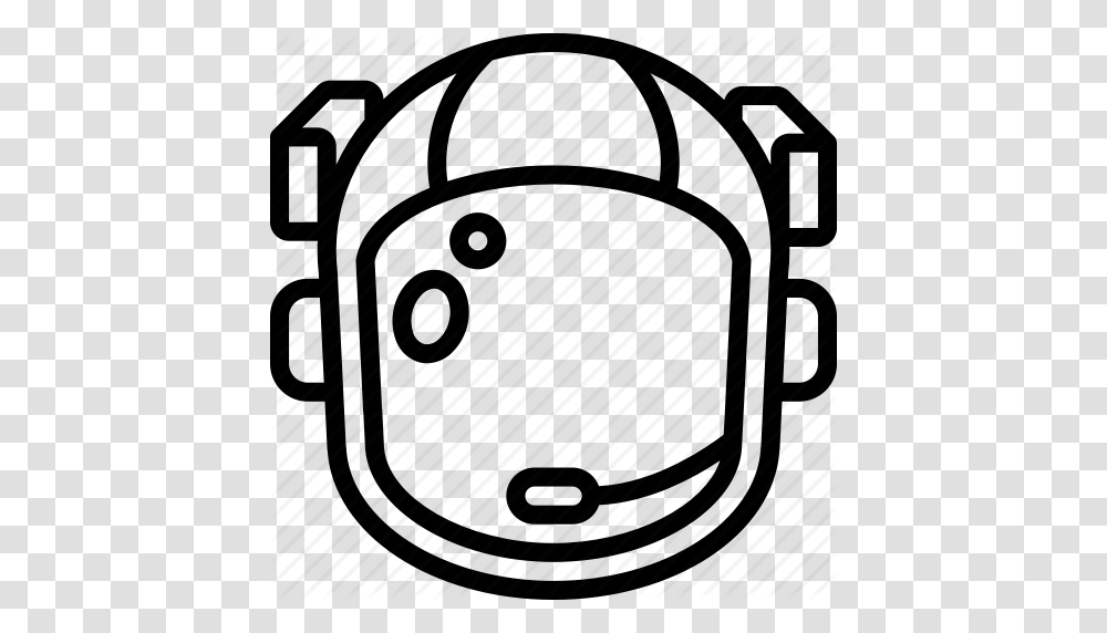 Astronaut Helmet Space Icon, Bag, Apparel, Hardhat Transparent Png