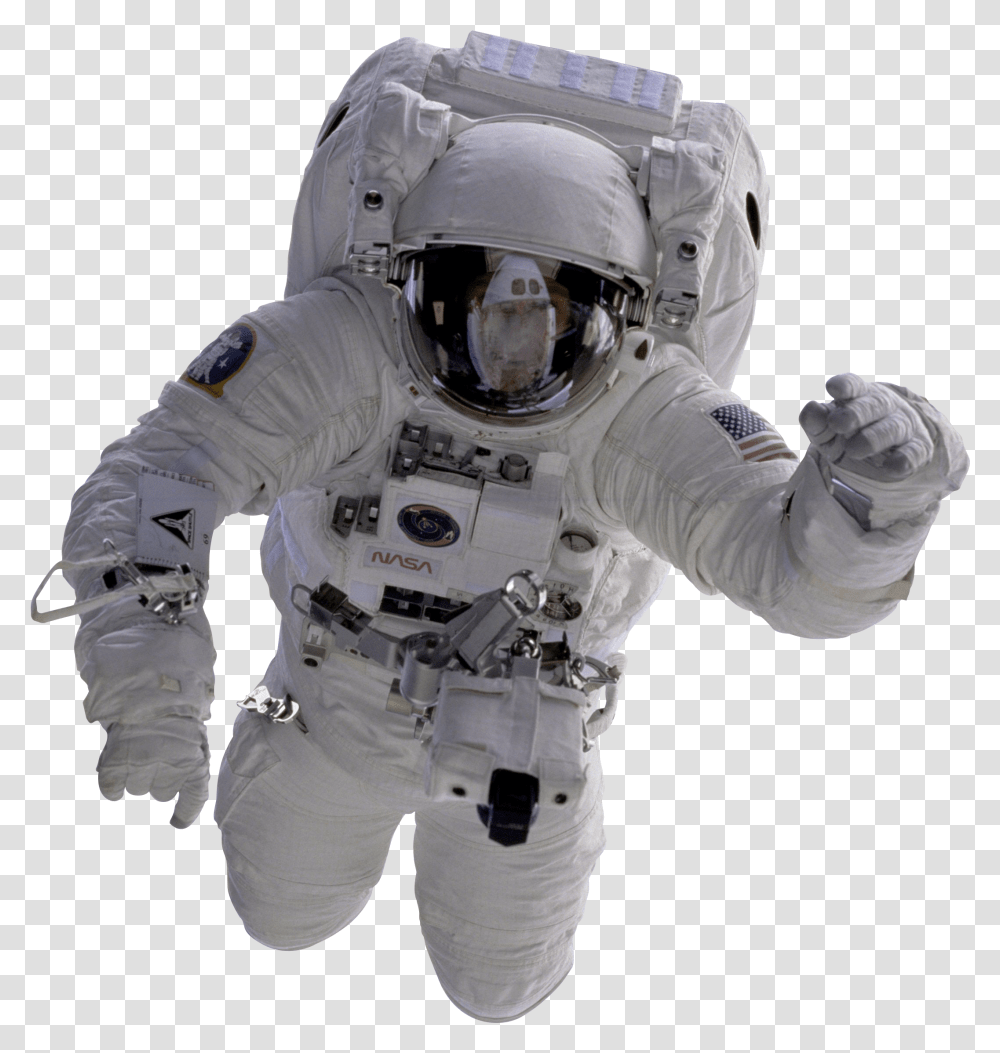 Astronaut In Space, Helmet, Apparel, Person Transparent Png