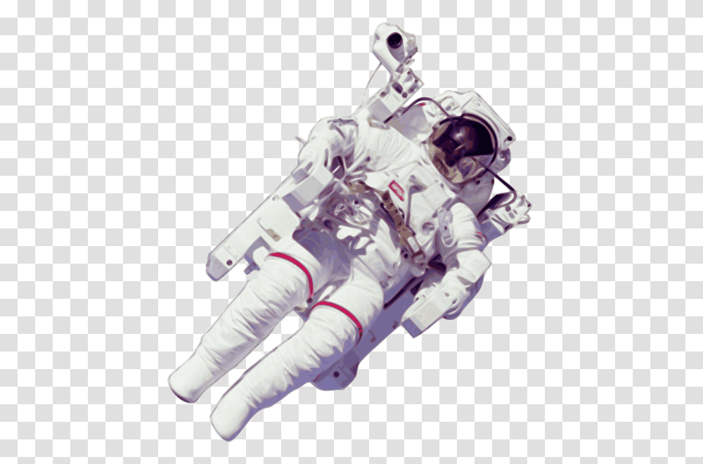 Astronaut Large Version Clipart Astronaut Background, Person, Human, Helmet Transparent Png