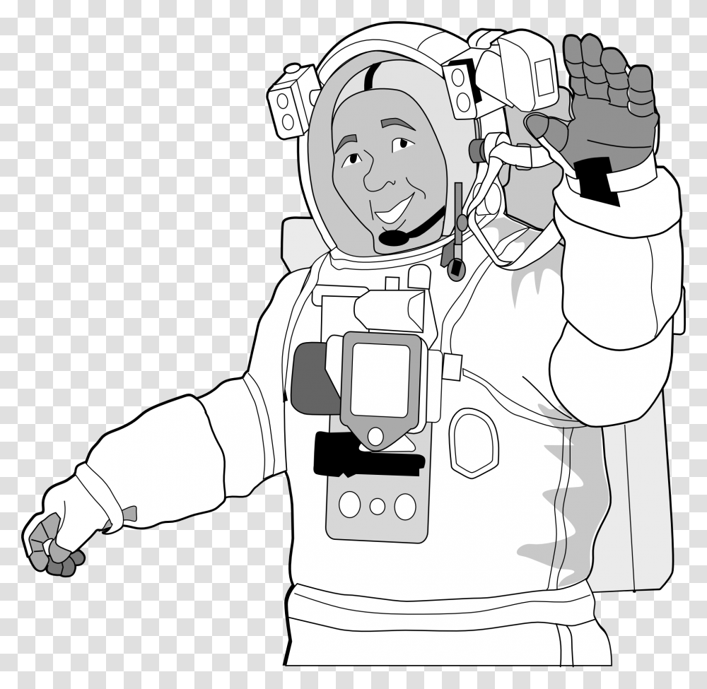 Astronaut Nasa Man Free Vector Graphic On Pixabay Astronaut Clipart Transparent Png