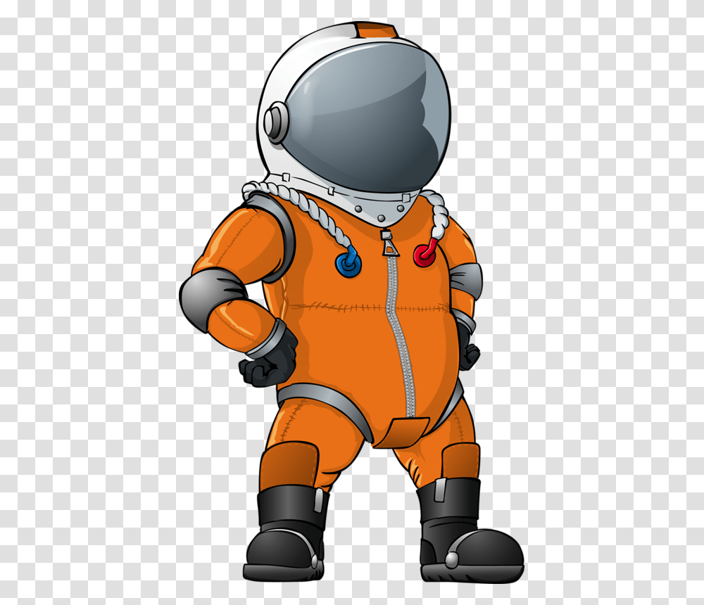Astronaut Orange Astronaut Clipart, Helmet, Apparel Transparent Png