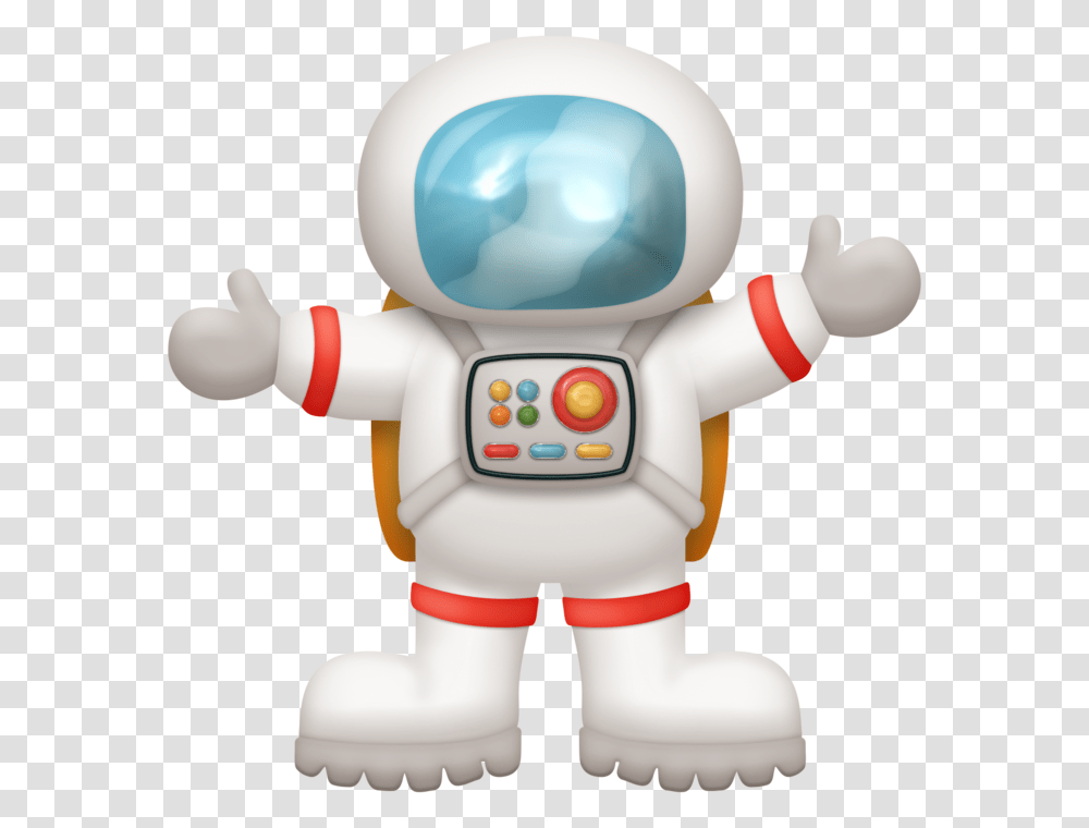 Astronaut, Person, Toy, Robot Transparent Png