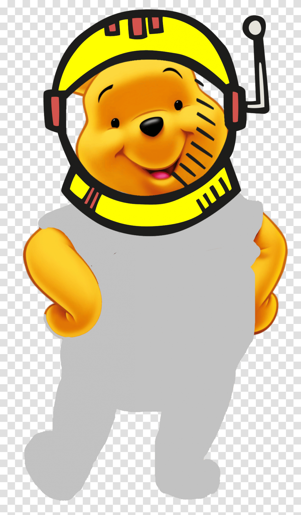 Astronaut Pooh Astronaut Iphone Wallpaper Pikachu Winnie The Pooh, Person, Mascot, Food, Costume Transparent Png