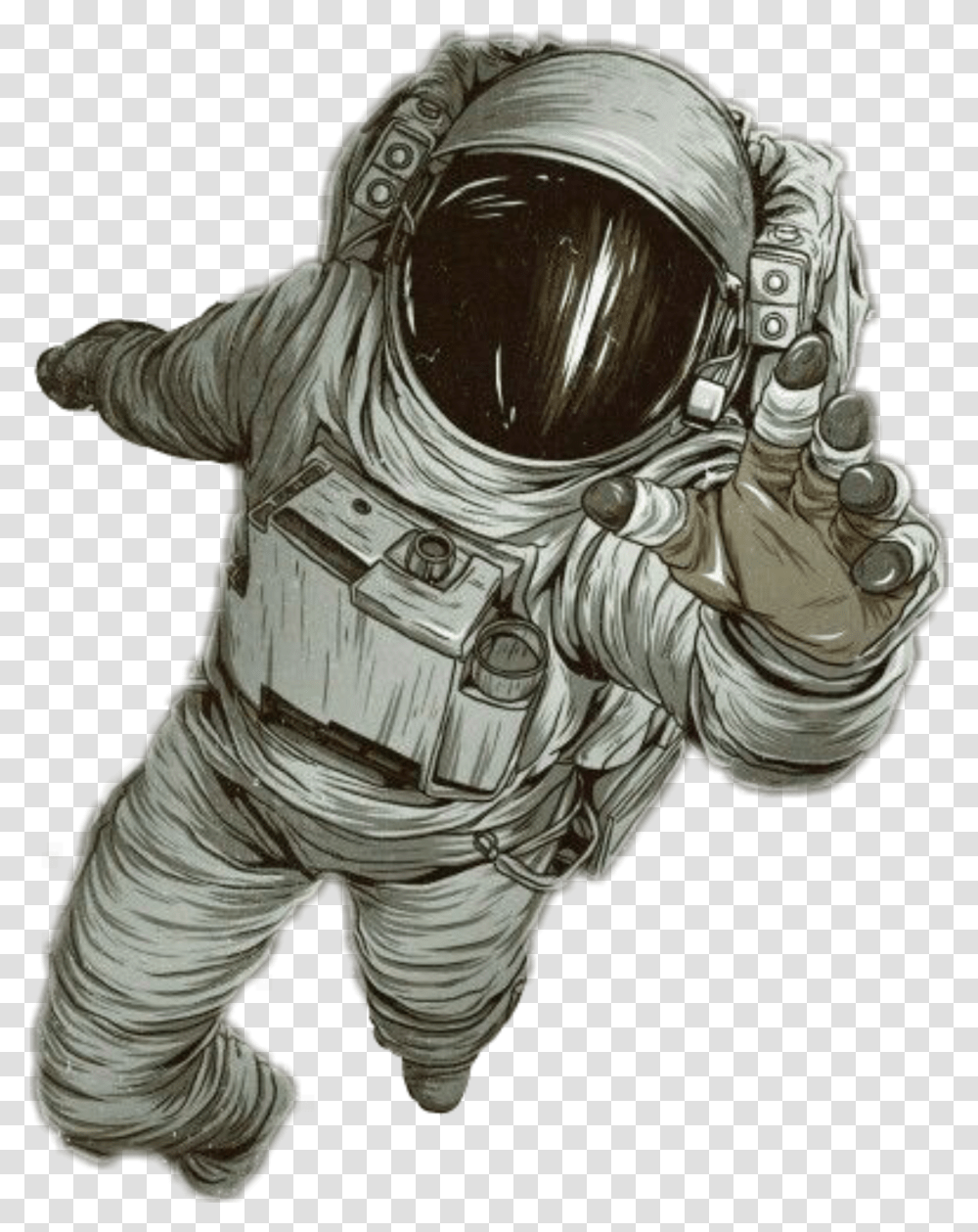 Astronaut Space Gravity Spaceman Astronaut Drawing Transparent Png
