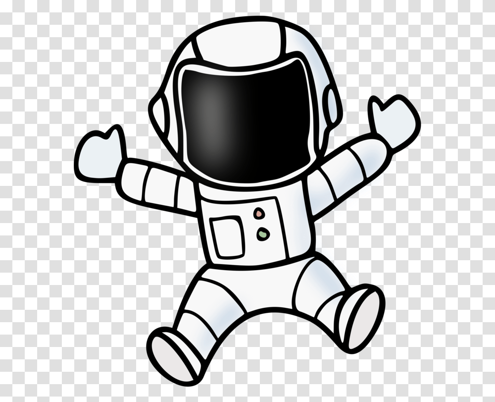 Astronaut Space Suit Outer Draw A Space Man, Robot Transparent Png