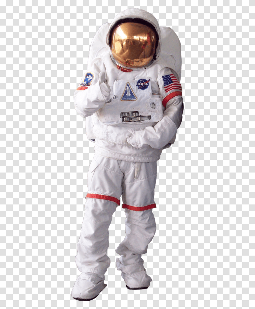 Astronaut Suit Photo Realistic Astronaut Clipart Background, Person, Human, Helmet, Clothing Transparent Png