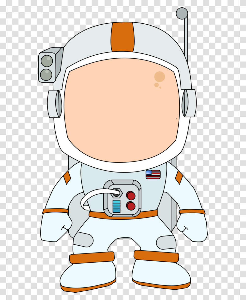 Astronaut Vector Cartoon, Helmet, Apparel Transparent Png