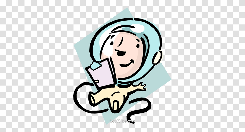 Astronaut With Clipboard In Space Royalty Free Vector Clip Art, Coffee Cup, Head, Beverage, Drink Transparent Png