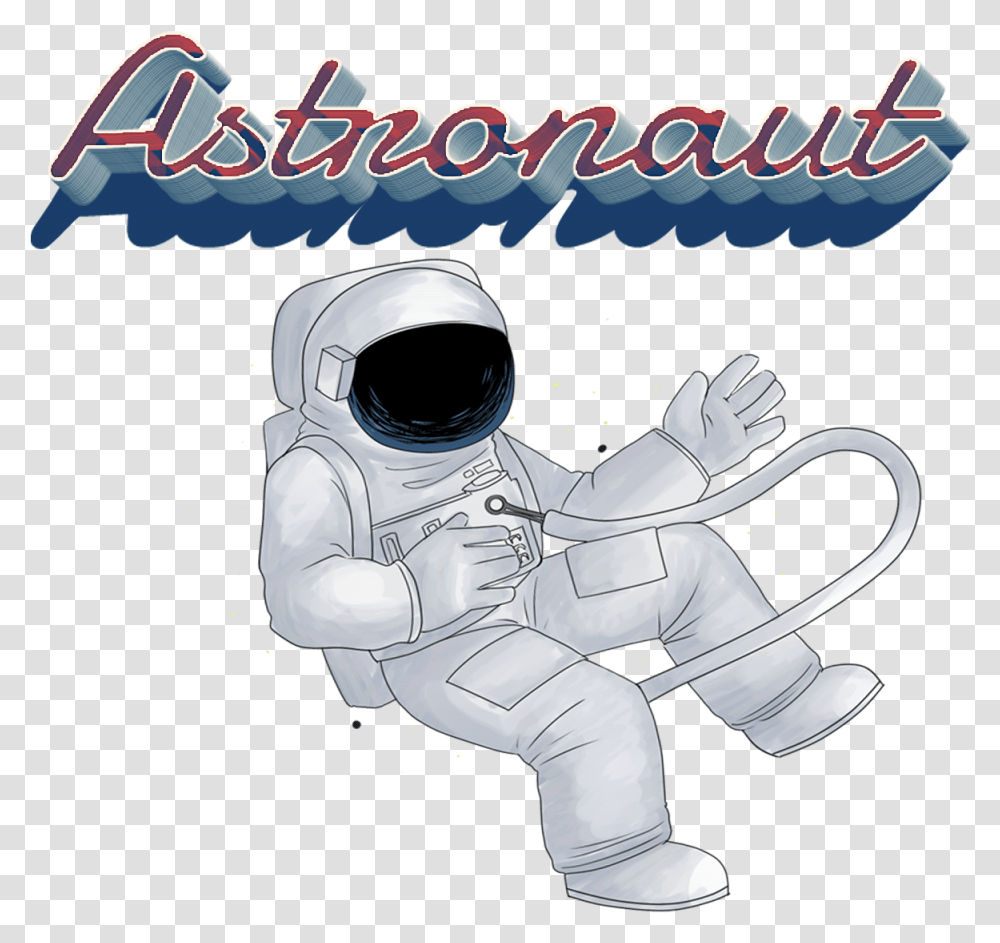 Astronaut With Name Clipart, Person, Human Transparent Png