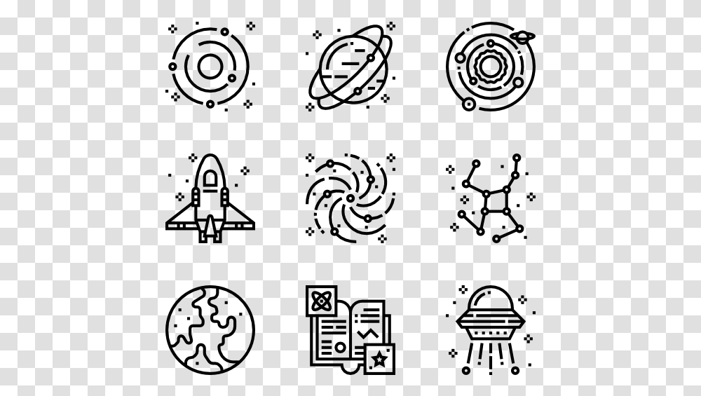 Astronautics Technology Family Line Icon, Gray, World Of Warcraft Transparent Png