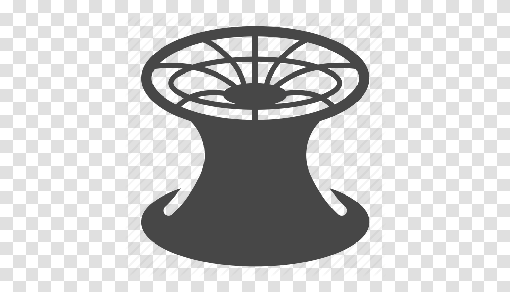 Astronomy Black Hole Space Spacetime Warp Drive Wormholes Icon, Drain, Lighting Transparent Png