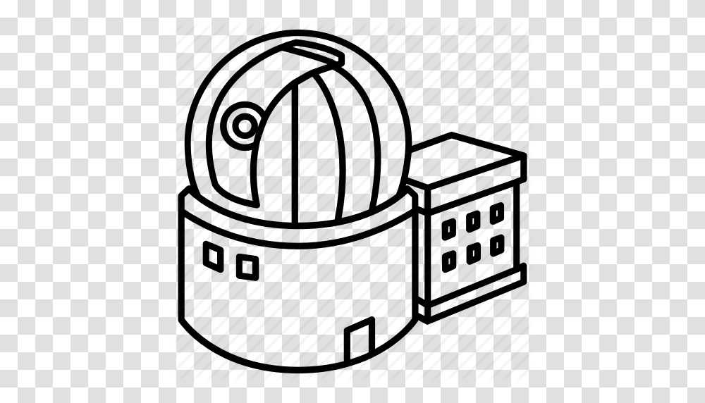 Astronomy Building Dome Observatory Telescope Icon, Plant, Hardhat, Helmet Transparent Png