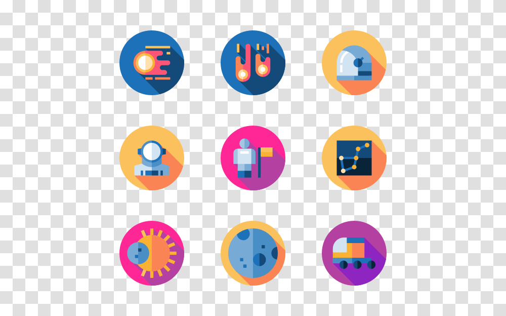 Astronomy Icons, Electronics, Pac Man Transparent Png