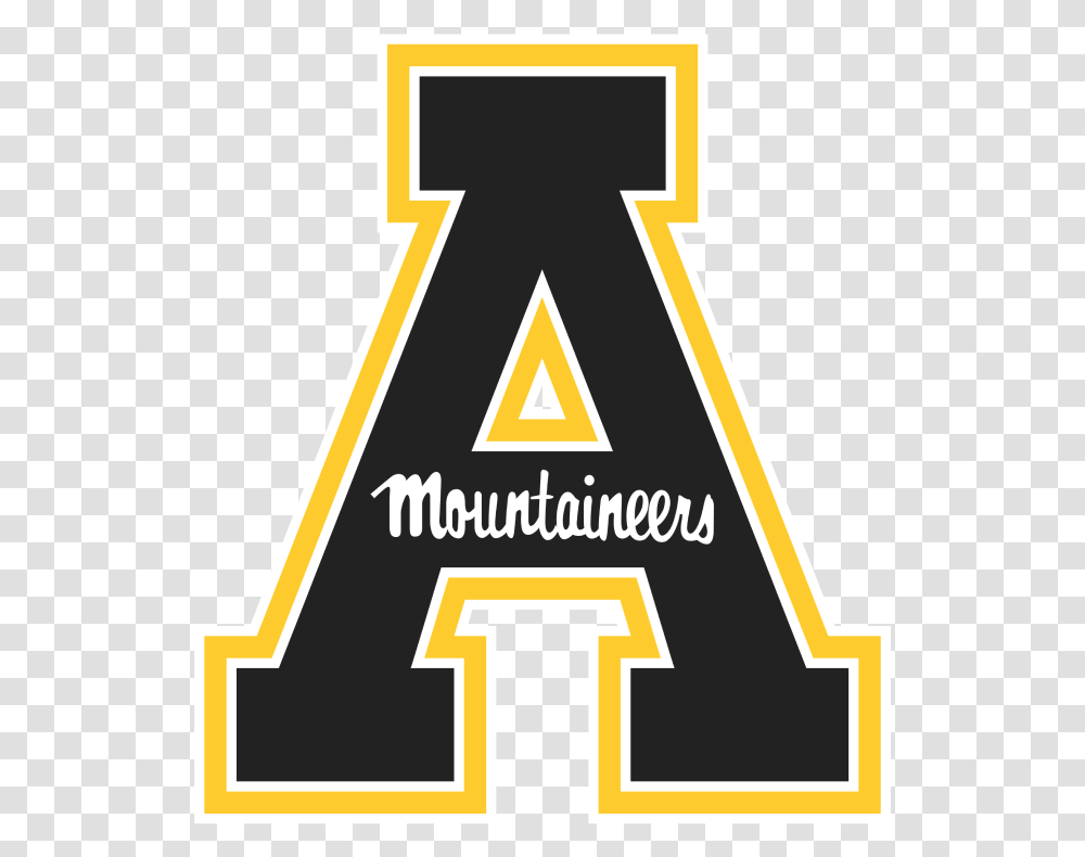 Asu Logo Appalachian State University, Label, Alphabet Transparent Png