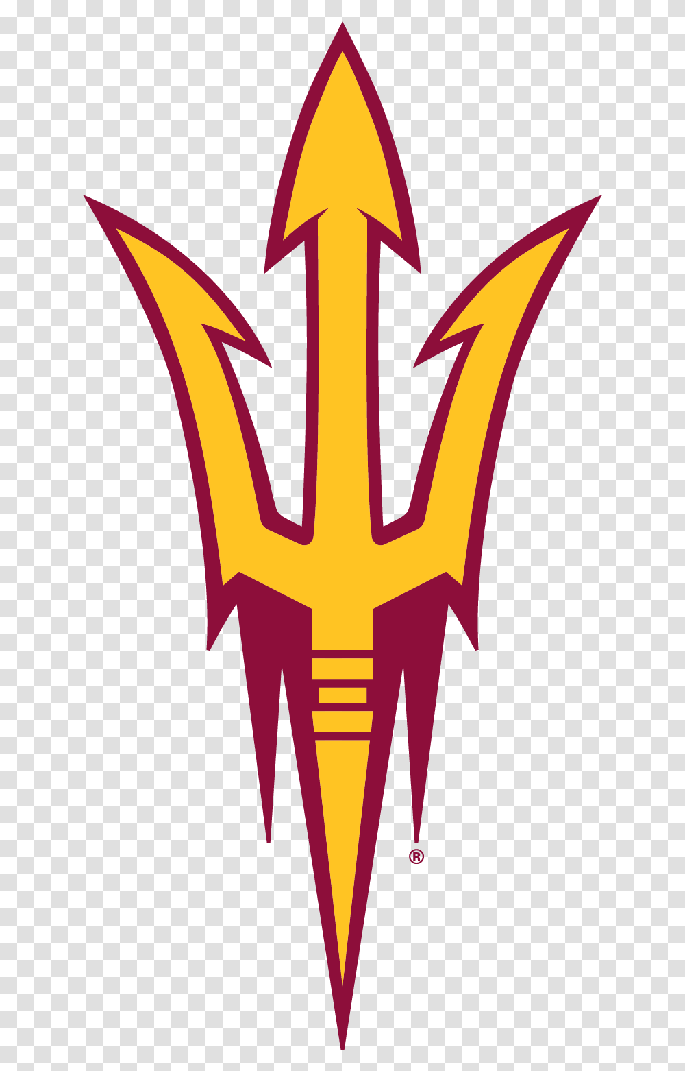 Asu Logo Arizona State Logo, Spear, Weapon, Weaponry, Trident Transparent Png