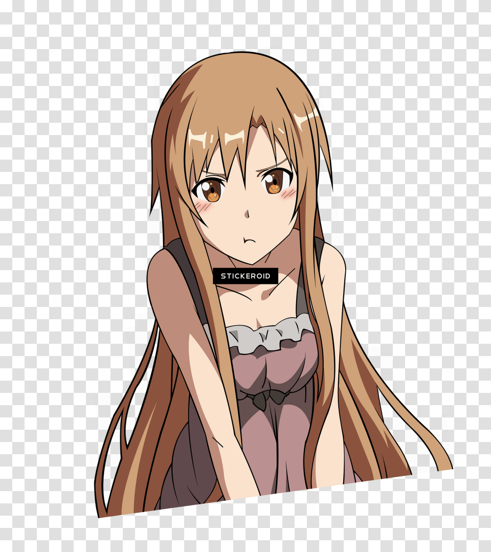 Asuna Image Asuna, Comics, Book, Manga, Person Transparent Png