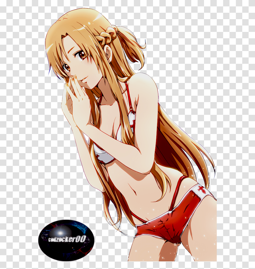 Asuna Render, Manga, Comics, Book, Person Transparent Png