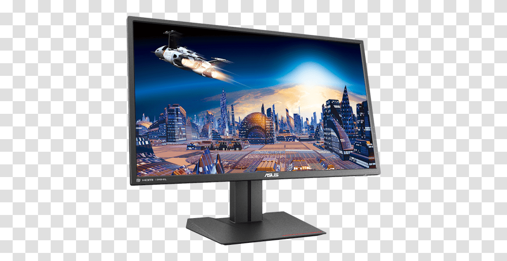 Asus 27 Inch Monitor, Screen, Electronics, LCD Screen, TV Transparent Png