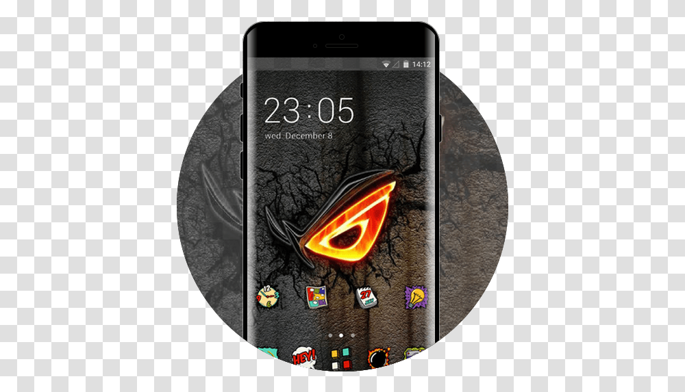 Asus Rog Mi Free Android Theme - U Launcher 3d Mobile Phone, Electronics, Cell Phone, Passport, Id Cards Transparent Png
