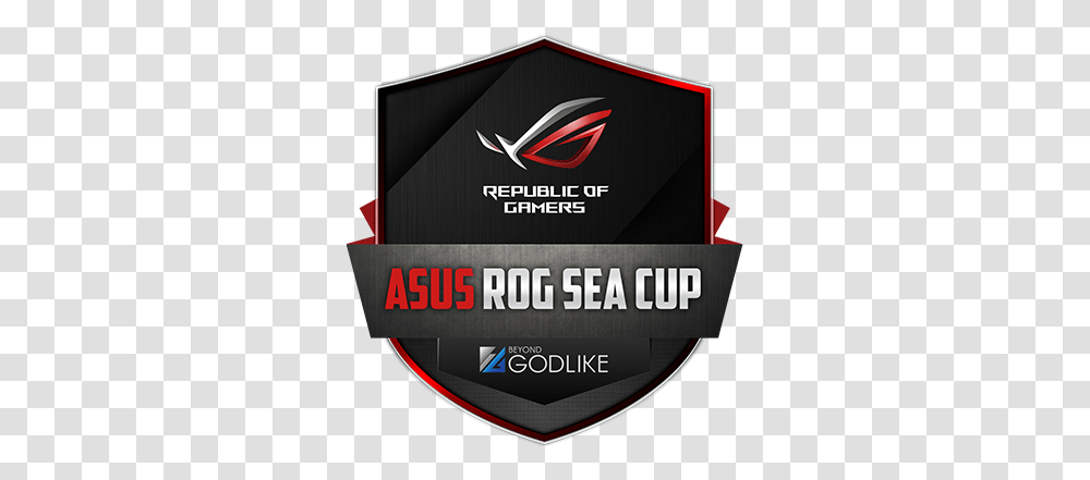 Asus Rog Sea Cup Republic Of Gamers Logo Icon, Label, Text, Symbol, Paper Transparent Png