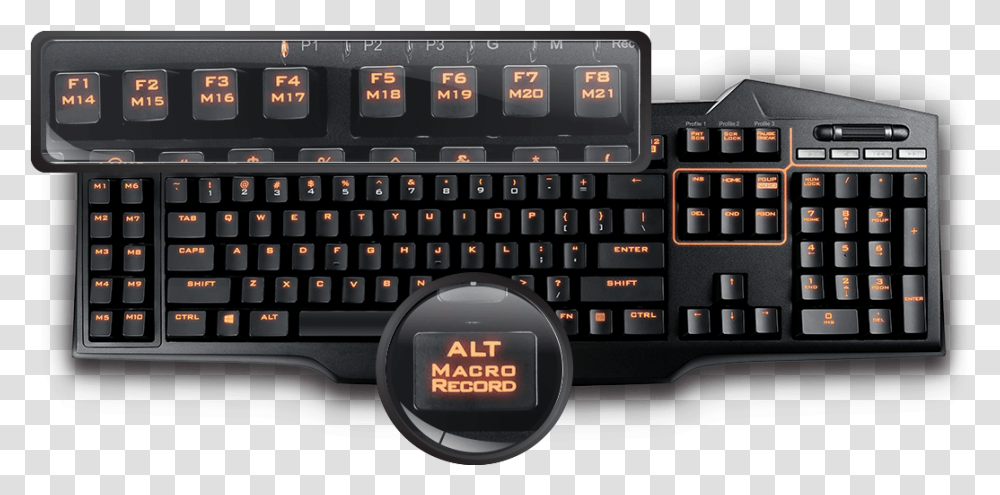 Asus Strix Tactic Pro Gaming, Computer Keyboard, Computer Hardware, Electronics Transparent Png