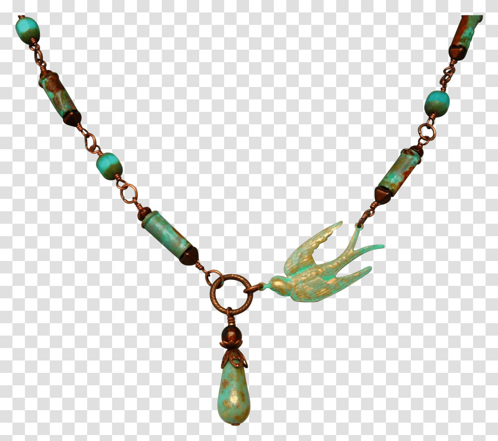 Asymmetrical Sparrow And Patina Bullet Shell Casings Necklace, Jewelry, Accessories, Accessory, Ornament Transparent Png