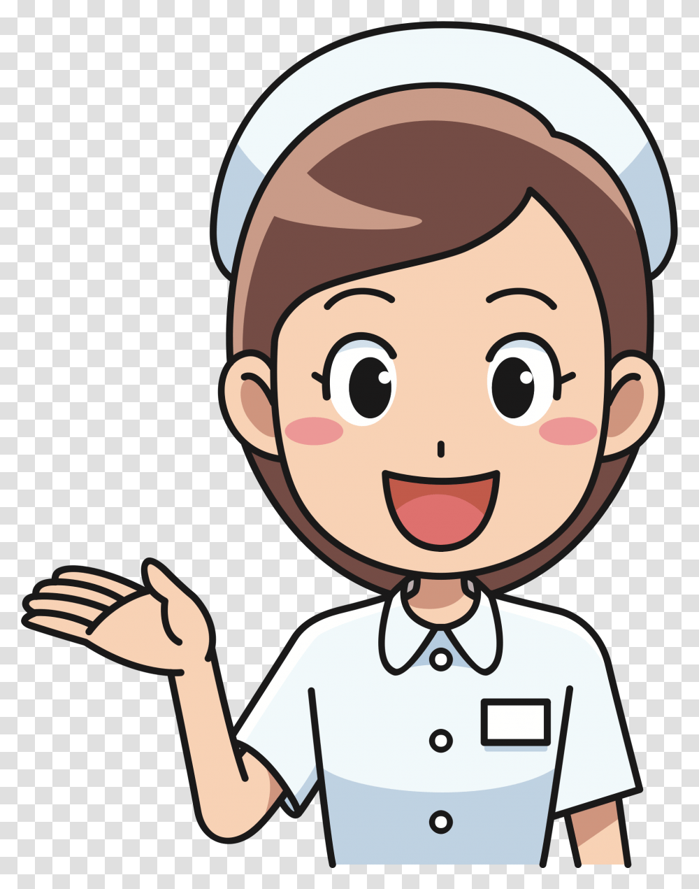 At Getdrawings Free For Cartoon Nurse, Chef Transparent Png