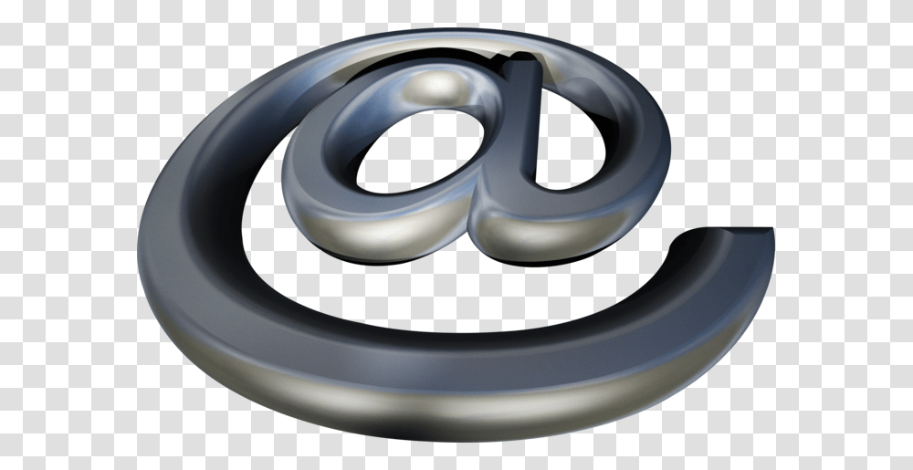 At Sign, Number, Coil Transparent Png