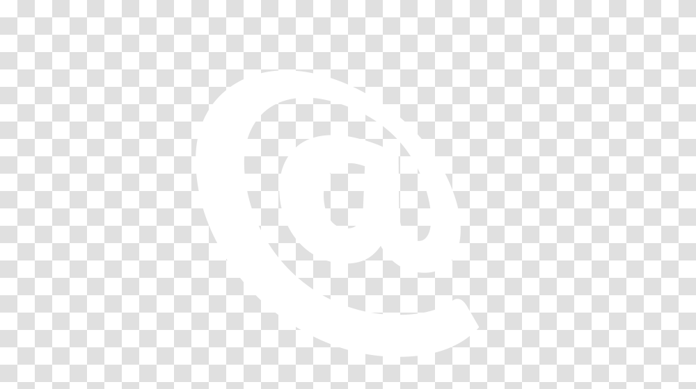 At Sign, White, Texture, White Board Transparent Png