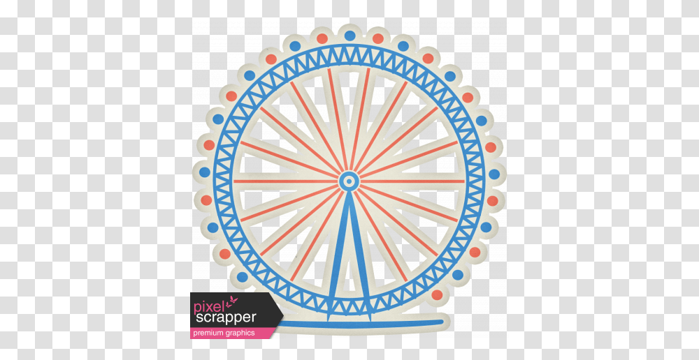 At The Fair Gold Round Border, Spoke, Machine, Wheel, Symbol Transparent Png