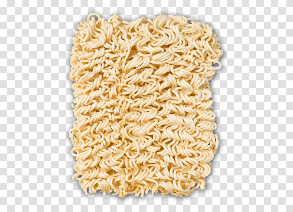 At This Stage The Noodle Strips Are Folded And Cut Noodle Block, Rug, Pasta, Food Transparent Png