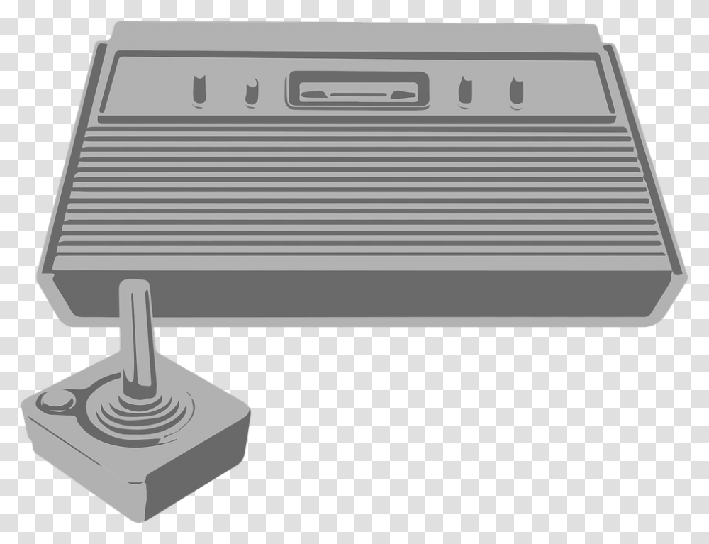 Atari 2600 Atari Console Retro Gaming Game Video Game Console, Electronics, Projector, Machine, Screen Transparent Png