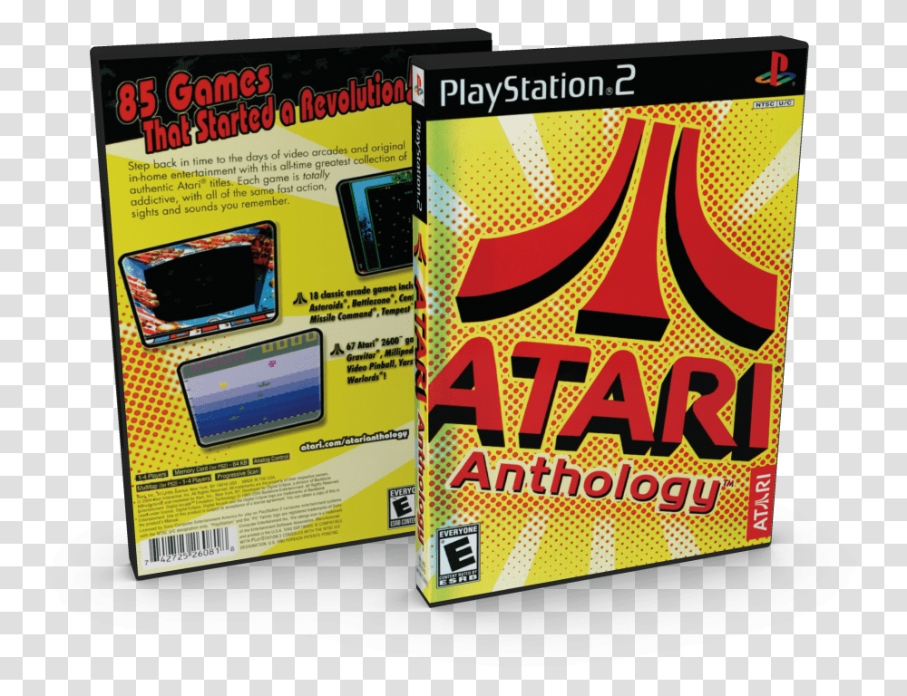 Atari Anthology Atari Anthology, Flyer, Poster, Paper, Advertisement Transparent Png