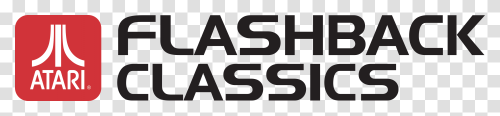 Atari Flashback Logo, Word, Label Transparent Png