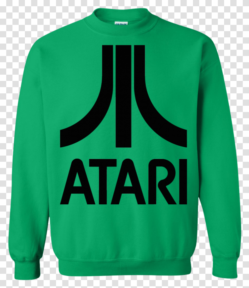 Atari Logo Arcade Game Pullover Atari, Clothing, Apparel, Sweatshirt, Sweater Transparent Png