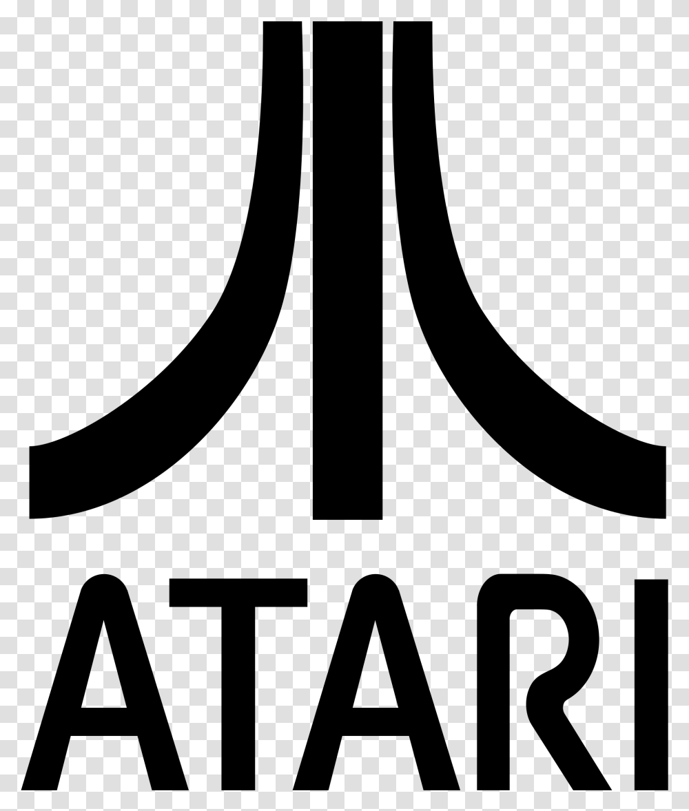 Atari Logo, Gray, World Of Warcraft Transparent Png